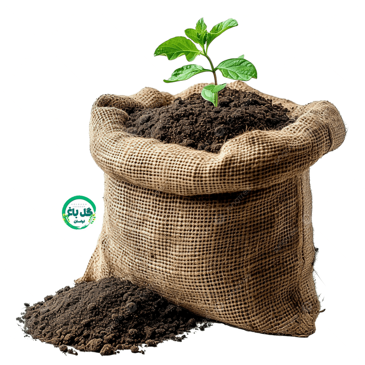 خاک باغچه گل باغ لواسان وزن 40 کیلو گرم - گونی